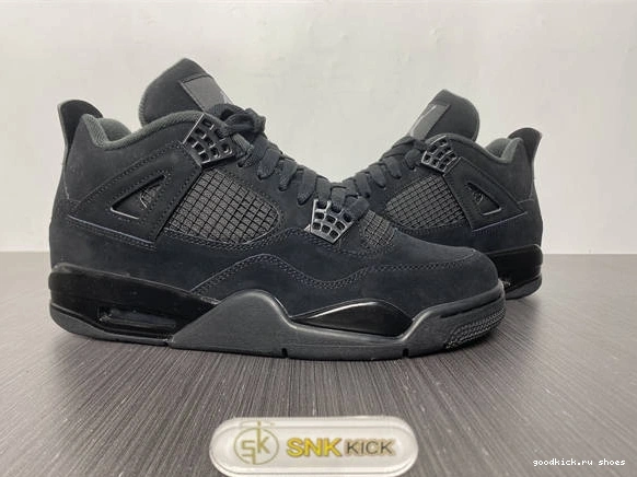 Cheap Black MoistureWicking Cat 3854 Jordan Retro 4 CU1110- 1013